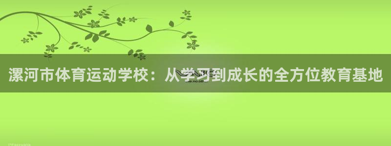 JJB竞技宝官方正版app集团官网首页网址：漯河市体育运动学